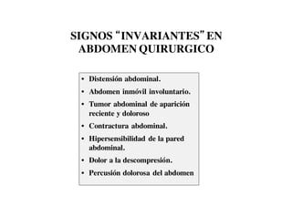 Seminario 2 Anatomia II (abdoment agudo) | PDF