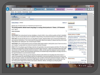 Seminario 3: Búsqueda bibliográfica en Pubmed