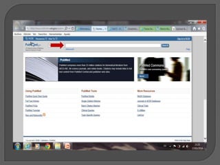 Seminario 3: Búsqueda bibliográfica en Pubmed