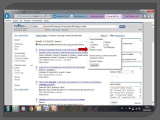Seminario 3: Búsqueda bibliográfica en Pubmed
