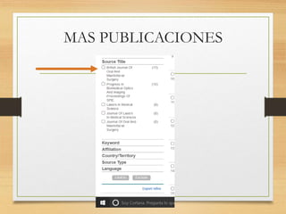 MAS PUBLICACIONES
 