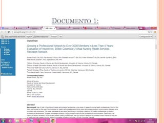 DOCUMENTO 1:
 
