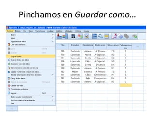 Pinchamos en Guardar como…
 