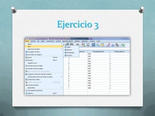 Ejercicio 3
 