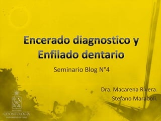 Seminario Blog N°4

               Dra. Macarena Rivera.
                   Stefano Maraboli.
 