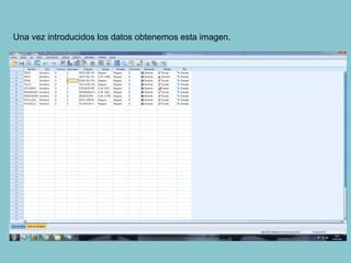 Una vez introducidos los datos obtenemos esta imagen.
 