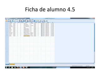 Ficha de alumno 4.5