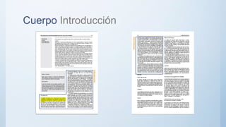 Cuerpo Introducción
Introducción
Introducción
 
