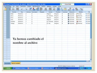 Ya hemos cambiado el
nombre al archivo
 