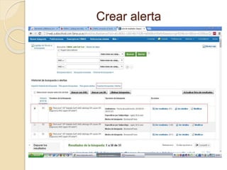 Crear alerta
 