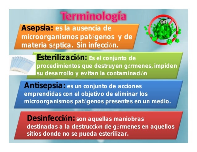 Seminario 5 asepsia y antisepsia