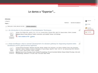 Le damos a “Exportar”…
 