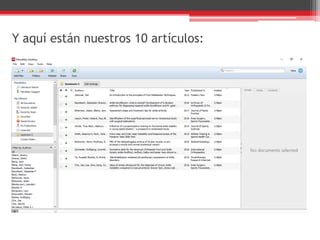 Y aquí están nuestros 10 artículos:
 