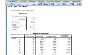 Seminario 5 estadistica y tic