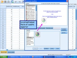 Lo arrastramos
hacia el cuadro
superior
 