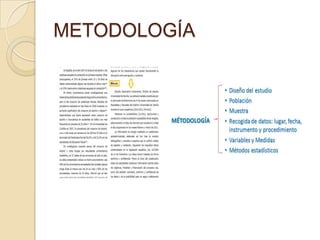 METODOLOGÍA
 