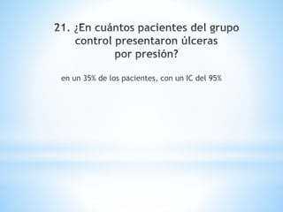 en un 35% de los pacientes, con un IC del 95%
 
