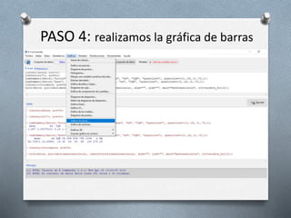 PASO 4: realizamos la gráfica de barras
 