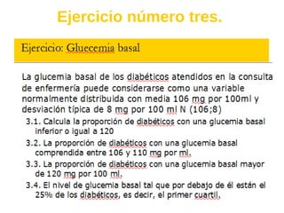 Ejercicio número tres.
 