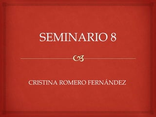 CRISTINA ROMERO FERNÁNDEZ
 