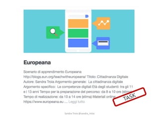 Sandra&Troia @sandra_troia
TASK
 