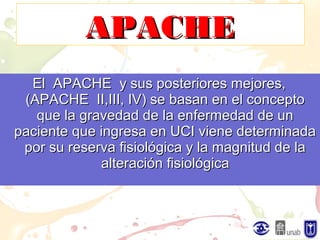 SEMINARIO Criterios de ingreso y egreso a UCI | PPT