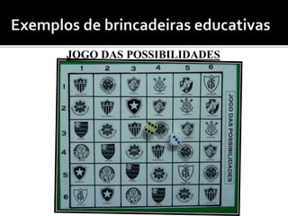 JOGO DAS POSSIBILIDADES 
 