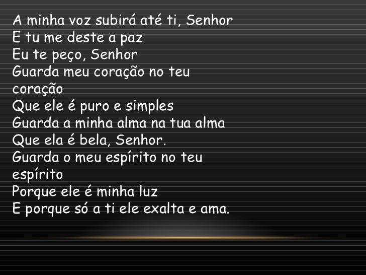 Este Ano Quero Paz No Meu Coração Letra