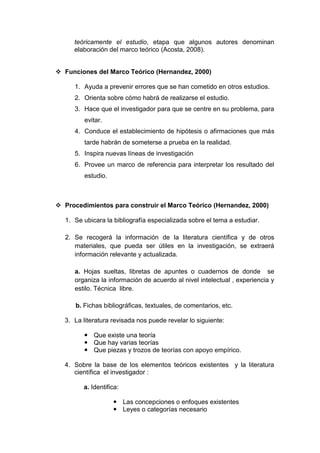 Marco Teorico