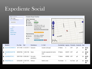 Expediente Social
 