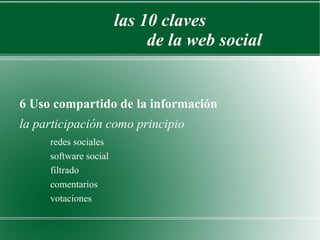 La comunicación es contrapoder.  