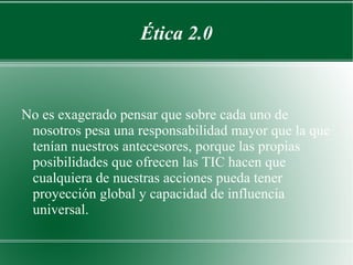 ¿Qué está pasando? 