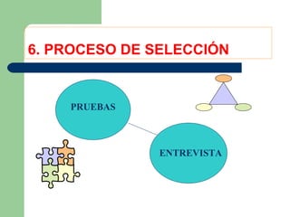 6. PROCESO DE SELECCIÓN PRUEBAS ENTREVISTA 