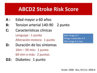 SEMINARIO Enfermedad carotídea | PPTX