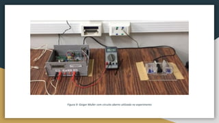 Figura 9: Geiger Muller com circuito aberto utilizado no experimento
 