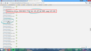 Medicina clínica, ISSN 0025-7753, Vol. 125, Nº 14, 2005. pags 525-528
 
