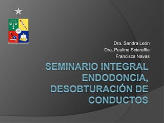 Dra. Sandra León
Dra. Paulina Sciaraffia
Francisca Navas
 