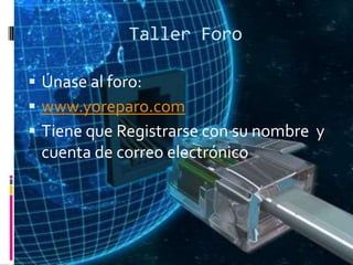 Taller CorreoEntre a su Correo Electrónico Entre al Paint y realice un dibujo de amistad con un mensaje pequeño. Guárdelo en mis Imágenes como Amigo y comprímalo.Envíe a su compañero un nuevo mensaje adjuntando el archivo comprimido que creó.