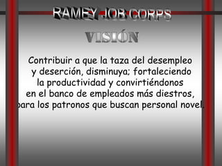 Integrarlos al Sistema de Servicios  de Desarrollo de Carreras, que inicia con el proceso de admisiones y termina con un año de servicios de seguimiento.