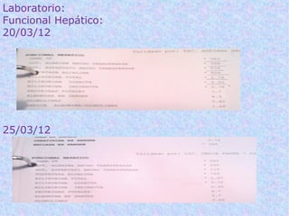Laboratorio:
Funcional Hepático:
20/03/12




25/03/12
 