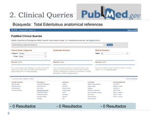 2. Clinical Queries
- 0 Resultados - 0 Resultados - 0 Resultados
Búsqueda: Total Edentulous anatomical references
 