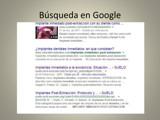 Búsqueda en Google
 