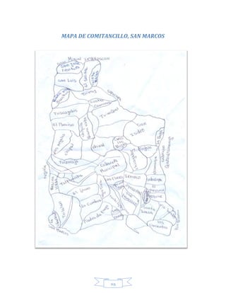 113
MAPA DE COMITANCILLO, SAN MARCOS
 