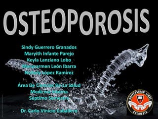 Seminario osteoporosis | PPT