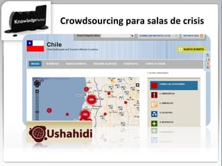 Crowdsourcing para salas de crisis 