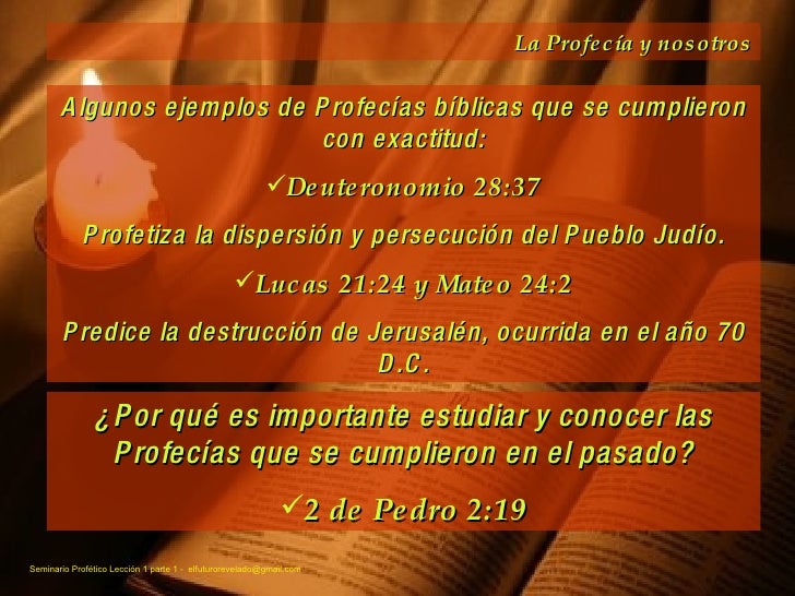 Se Cumplieron Con Exactitud Las Profecías De La Biblia