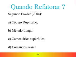 Seminario Refatoracao