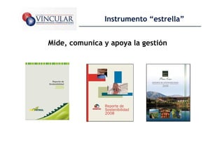 Instrumento “estrella”


Mide, comunica y apoya la gestión




                                    21
 