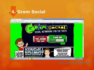 4. Grom Social
http://www.gromsocial.com
 