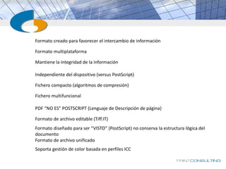 Display Postcript Vs Pdf Model Seminario taller generación de archivos pdf para imprenta | PDF